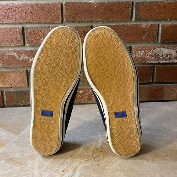 Kate Spade Keds Blue Glitter Sneaker - Picture 5 of 14